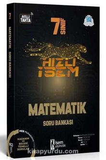 2021 7. Sınıf Hızlı İsem Matematik Soru Bankası - Harun Özdemir