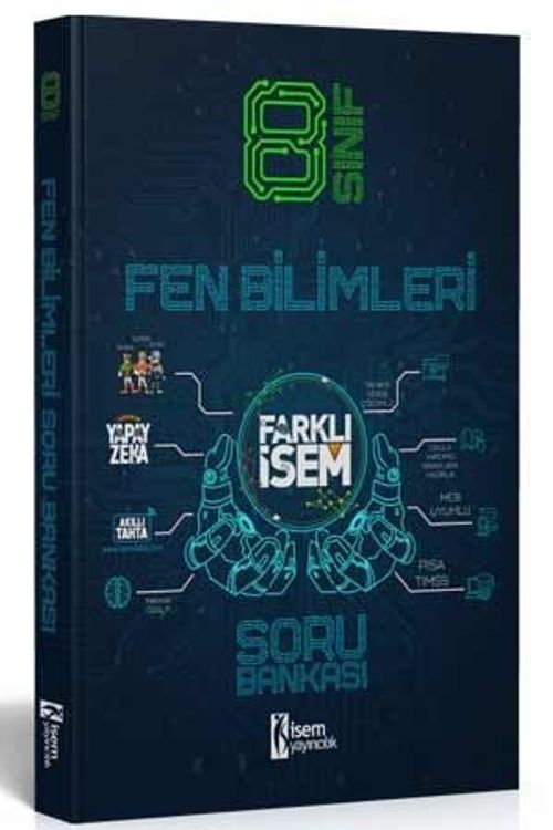 Farklı İsem LGS 8. Sınıf Fen Bilimleri Soru Bankası 
