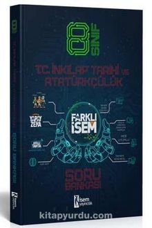 2021 Farklı İsem LGS 8. Sınıf T. C. İnkılap Tarihi ve Atatürkçülük Soru Bankası - Fatih Sefi