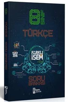 2020 Farklı İsem LGS 8. Sınıf Türkçe Soru Bankası 