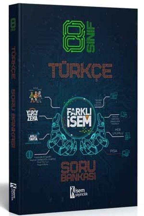 2020 Farklı İsem LGS 8. Sınıf Türkçe Soru Bankası 
