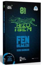 8. Sınıf Hızlı İsem Fen Bilimleri Soru Bankası