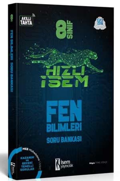 8. Sınıf Hızlı İsem Fen Bilimleri Soru Bankası