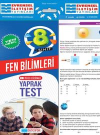 8. Sınıf Fen Bilimleri Yeni Nesil Yaprak Test