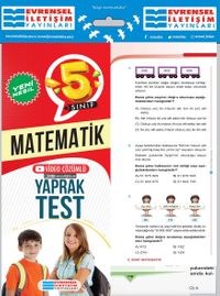 5. Sınıf Matematik Yeni Nesil Yaprak Test