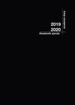 2020-2021 Akademik Ajanda 21x29cm-Siyah 
