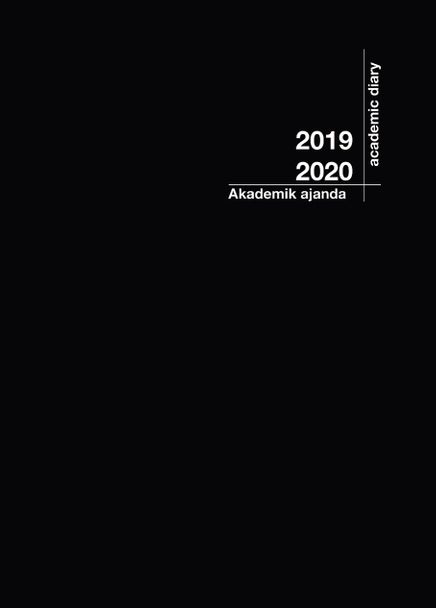2020-2021 Akademik Ajanda 21x29cm-Siyah 