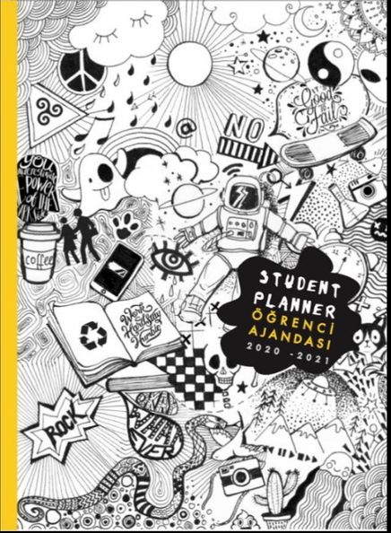 Öğrenci Ajandası 2020-2021 Emojis