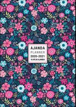 2020-2021 16 Aylık Ajanda Forever Flower