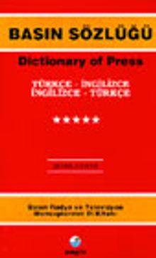 Basın Sözlüğü Türkçe-İngilizce-İngilizce-Türkçe