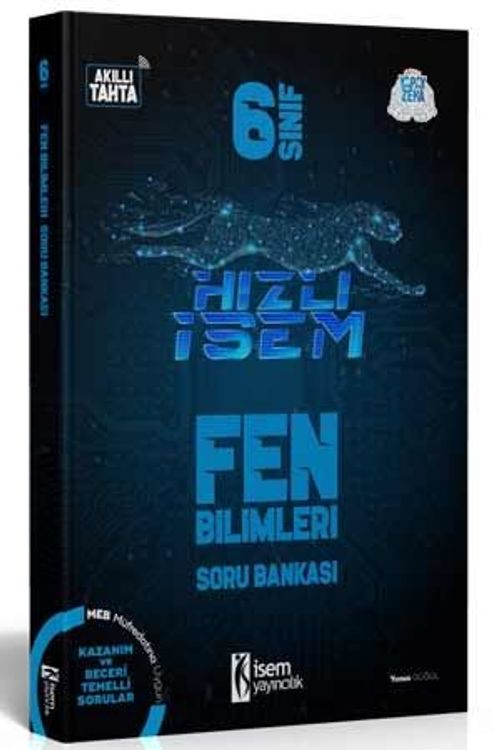 6. Sınıf Hızlı İsem Fen Bilimleri Soru Bankası
