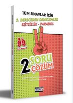 Tüm Sınavlar İçin 2. Dereceden Denklemler - Eşitsizlik - Parabol 2 Soru 2 Çözüm Fasikülü