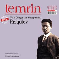 Temrin Aylık Edebiyat Dergisi Sayı:106 Ağustos 2020 