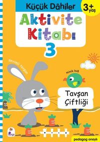 Küçük Dahiler Aktivite Kitabı 3 – 3+ Yaş (Pedagog Onaylı)