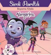 Disney Vampirina Simli Parıltılı Boyama Kitabı - Bilinmeyen Yazar