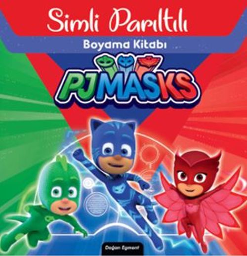 Pjmasks Sihirli Parıltılı Boyama Kitabı
