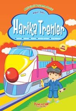 Harika Trenler Boyama Kitabı