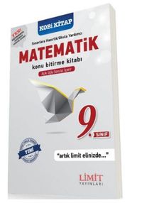 9. Sınıf Matematik Konu Bitirme Kitabı