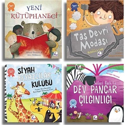 Pedagog Onaylı Uyku Vakti Hikayeleri Seti 2 (4 Kitap)
