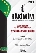 Hakimim Ceza Hukuku (Genel Hükümler- Özel Hükümler)  Ceza Muhakemesi Hukuku