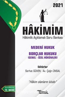 Hakimim Medeni Hukuk Borçlar Hukuku (Genel Hükümler- Özel Hükümler) - Serhat Güven