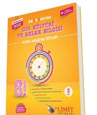 LGS 8. Sınıf Kronometre Din Kültürü ve Ahlak Bilgisi Konu Anlatım Föyleri 