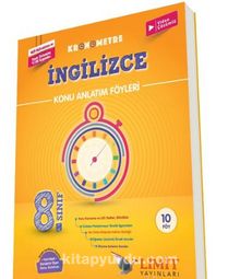 LGS 8. Sınıf Kronometre İngilizce Konu Anlatım Föyleri - Kolektif