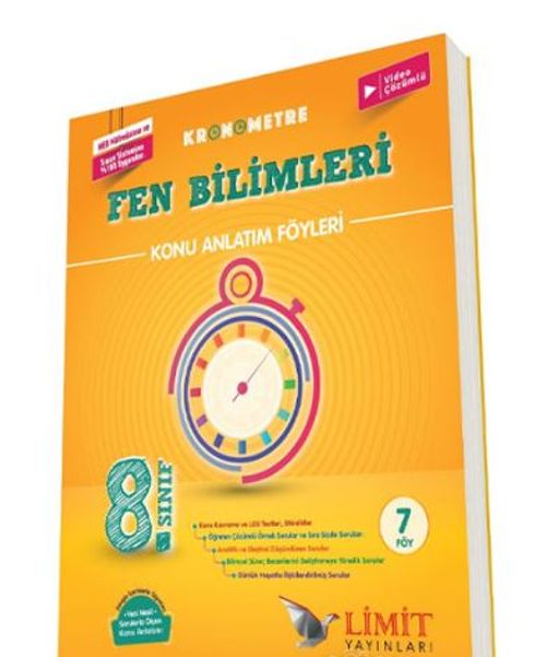 LGS 8. Sınıf Kronometre Fen Bilimleri Konu Anlatım Föyleri 