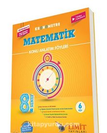 8. Sınıf Matematik Kronometre Konu Anlatım Föyleri - Kolektif