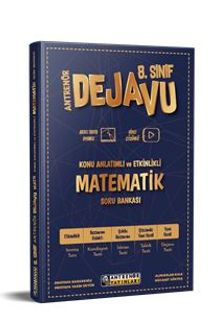 8.Sınıf Dejavu Konu Anlatımlı Ve Etkinlikli Matematik Soru Bankası