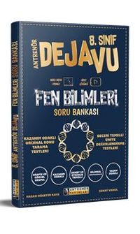 8. Sınıf Dejavu Fen Bilimleri Soru Bankası