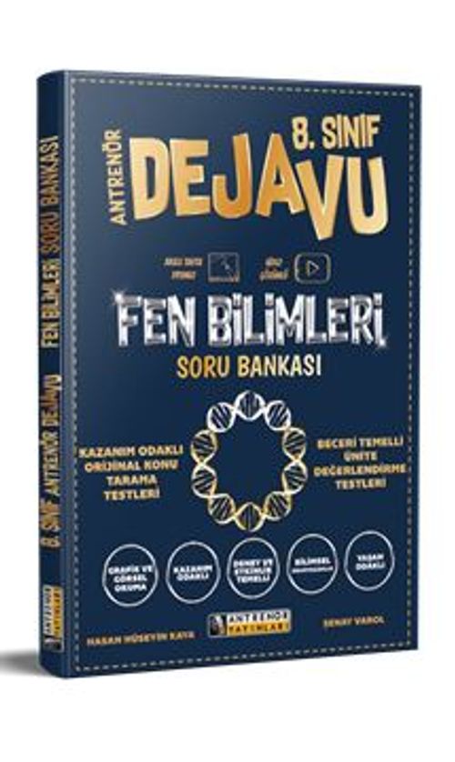 8. Sınıf Dejavu Fen Bilimleri Soru Bankası