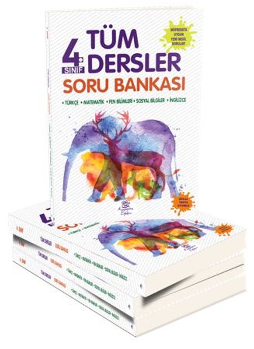 Tüm Dersler Soru Bankası 4. Sınıf