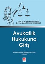 Avukatlık Hukukuna Giriş