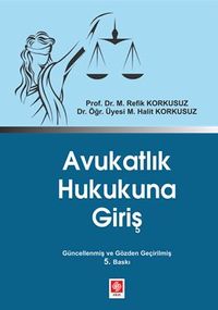 Avukatlık Hukukuna Giriş