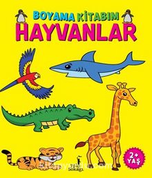 Boyama Kitabım - Hayvanlar - Bilinmeyen Yazar