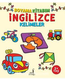 Boyama Kitabım - İngilizce Kelimeler - Bilinmeyen Yazar