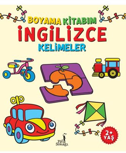 Boyama Kitabım - İngilizce Kelimeler