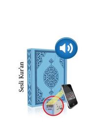 Kuranı Kerim Bilgisayar Hatlı Mavi Renk Orta Boy