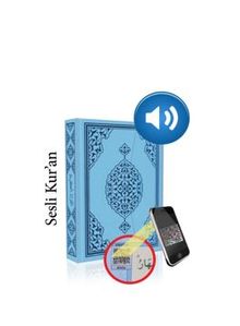 Kuranı Kerim Bilgisayar Hatlı Mavi Renk Orta Boy