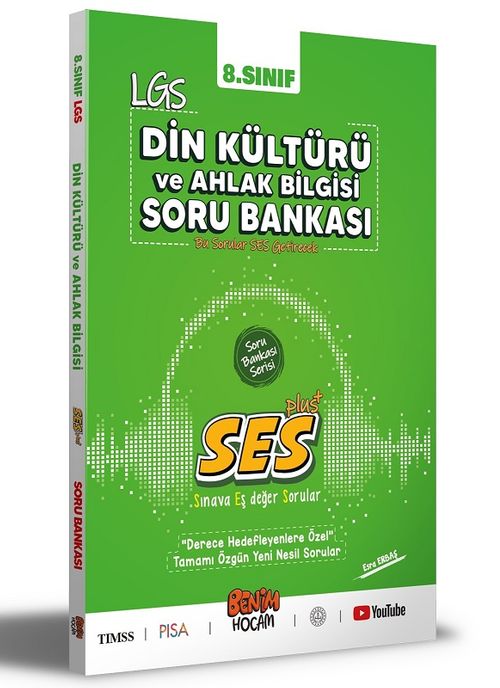 	 LGS 8.Sınıf SES Serisi Din Kültürü ve Ahlak Bilgisi Soru Bankası