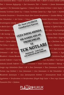 Ceza Davalarında Sık Karşılaşılan Problemler ve Türk Ceza Kanunu Notları
