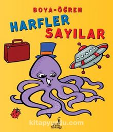 Boya-Öğren Harfler Sayılar - Bilinmeyen Yazar