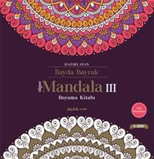 Süper Mandala Boyama Kitabı 3