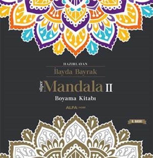 Süper Mandala Boyama Kitabı 2