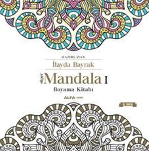 Süper Mandala Boyama Kitabı