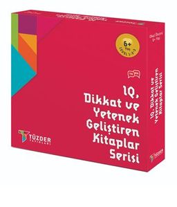 IQ Dikkat ve Yetenek Geliştiren Kitaplar Serisi 6+ Yaş 9'lu Seti