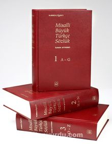 Misalli Büyük Türkçe Sözlük 3 CİLT - Bilinmeyen Yazar