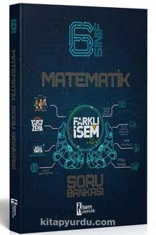 2021 Farklı İsem 6. Sınıf Matematik Soru Bankası - Kolektif