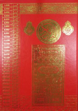 Kur'an-ı Kerim Rahle Boy (Efdal - Bilgisayar Hatlı - Fihristli) (Kod:Mus003)